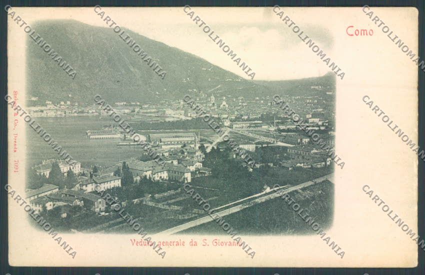 Como Città cartolina LQ1232 – fronte