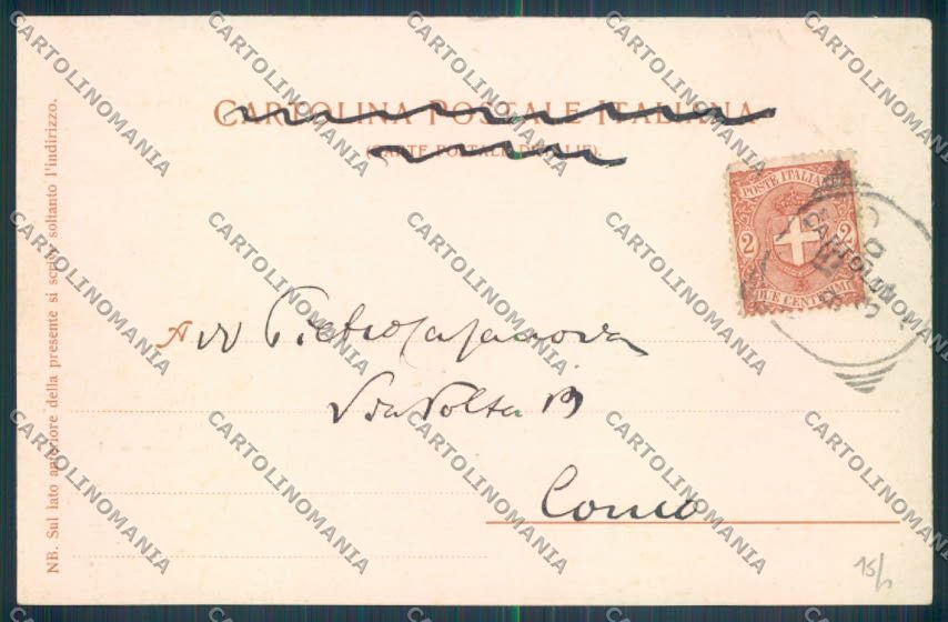 Como Città cartolina LQ1233 – retro