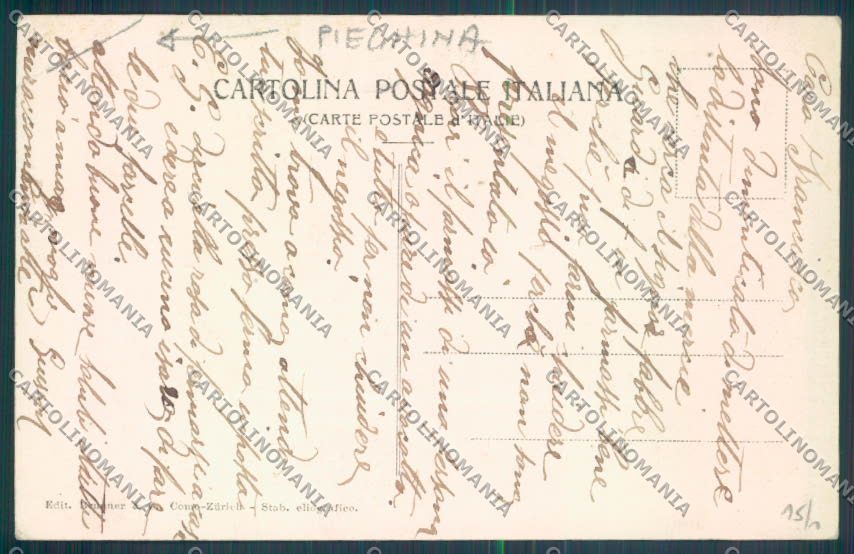 Como Città PIEGHINA cartolina LQ1237 – retro