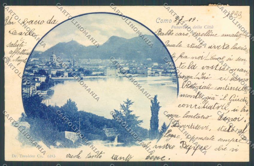 Como Città cartolina LQ1241 – fronte