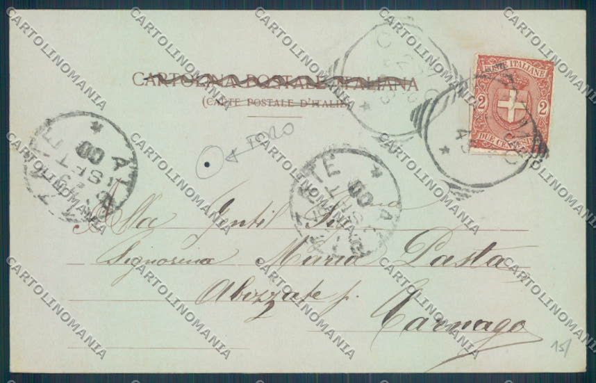 Como Città FORI cartolina LQ1252 – retro