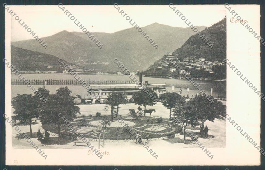 Como Città Battello cartolina LQ1254 – fronte