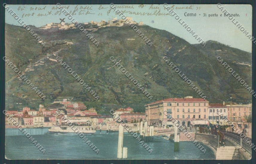 Como Città Brunate cartolina LQ1258 – fronte