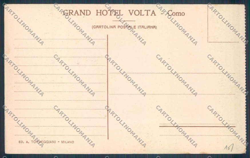 Como Città cartolina LQ1260 – retro