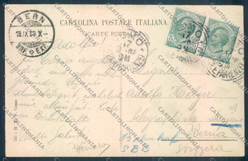 Como Città cartolina LQ1268 – retro