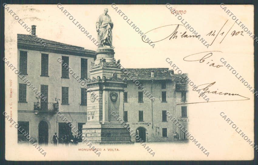 Como Città Volta cartolina LQ1276 – fronte