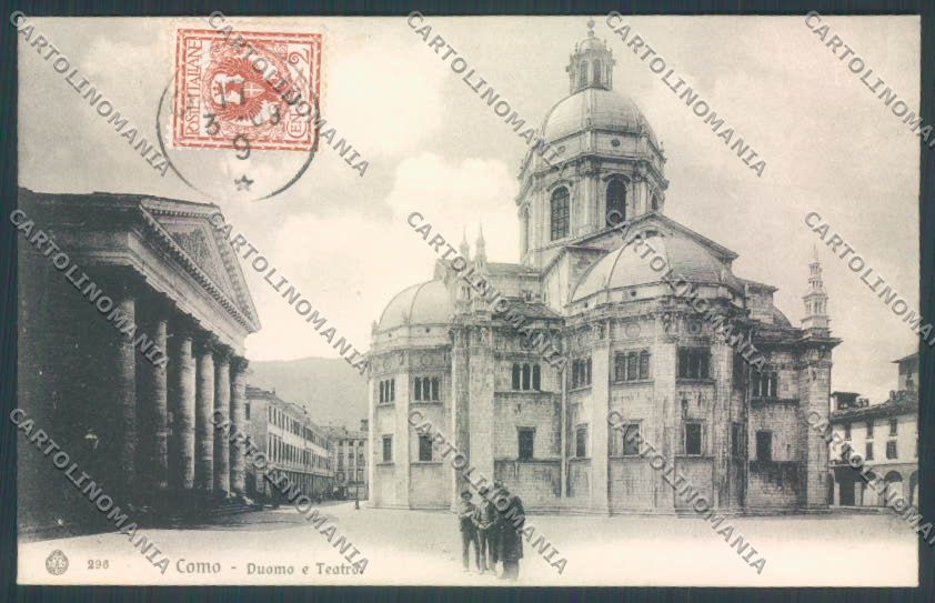 Como Città cartolina LQ1280 – fronte