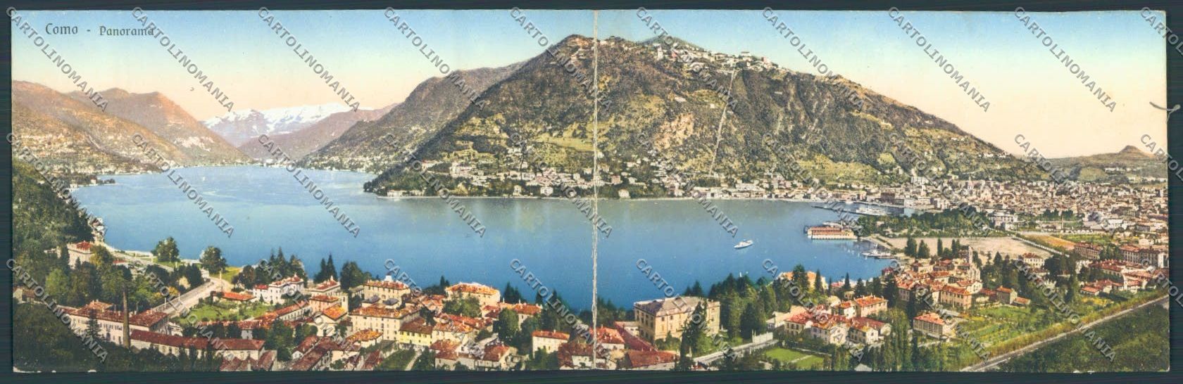 Como Città Doppia cartolina LQ1282 – fronte