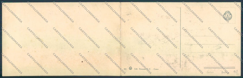 Como Città Doppia cartolina LQ1282 – retro