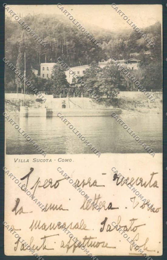 Como Città cartolina LQ1287 – fronte