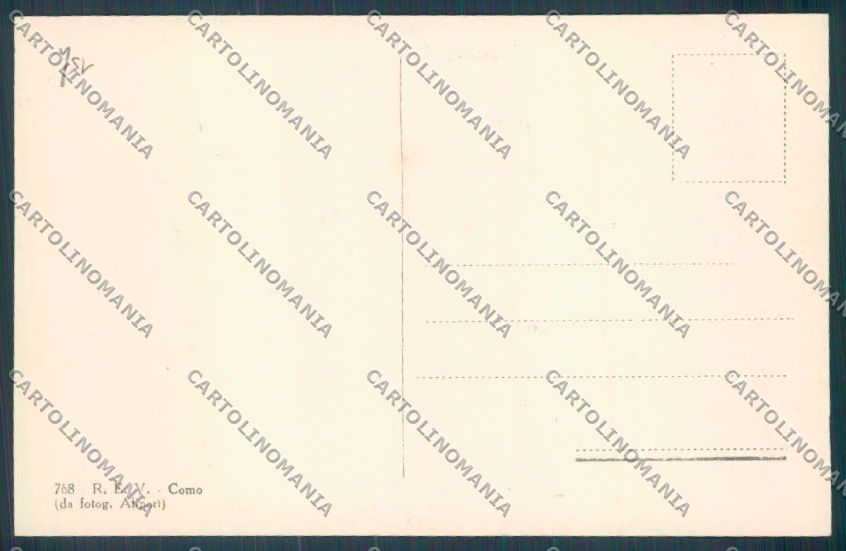 Como Città cartolina LQ1289 – retro