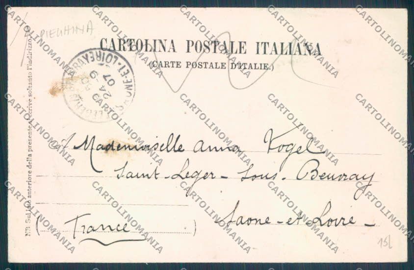 Como Città PIEGHINA cartolina LQ1291 – retro