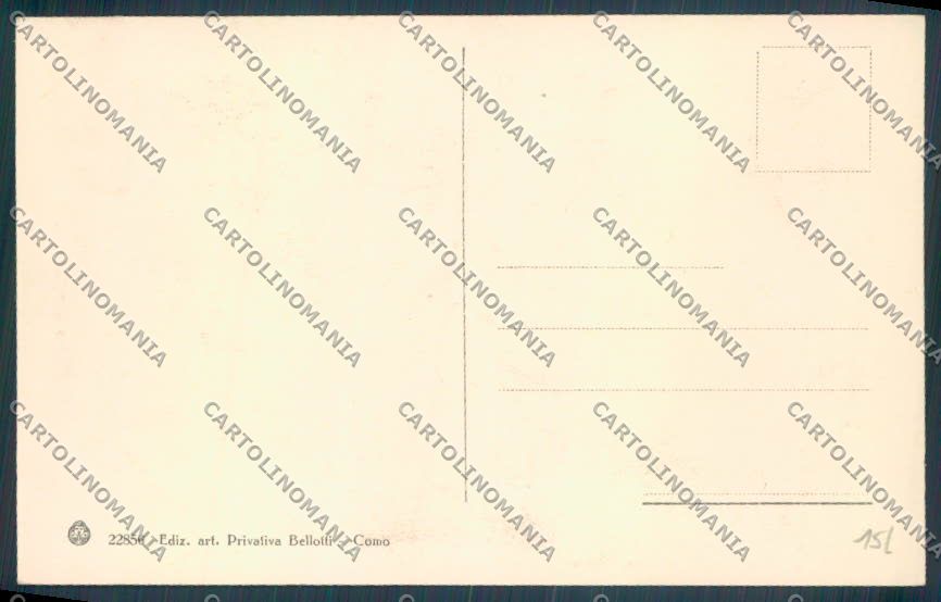 Como Città cartolina LQ1292 – retro