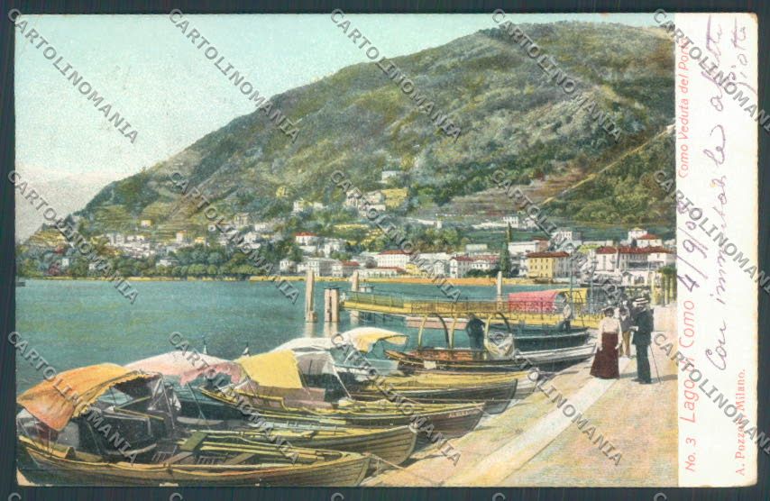 Como Città cartolina LQ1311 – fronte