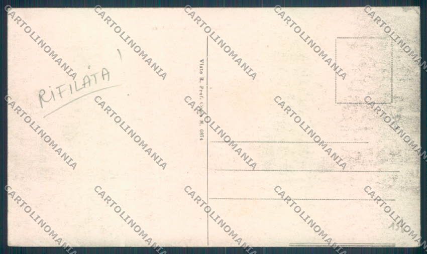 Como Città Battello RIFILATA cartolina LQ1320 – retro