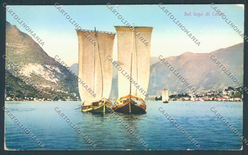 Como Lago di Barca cartolina LQ1322 – fronte