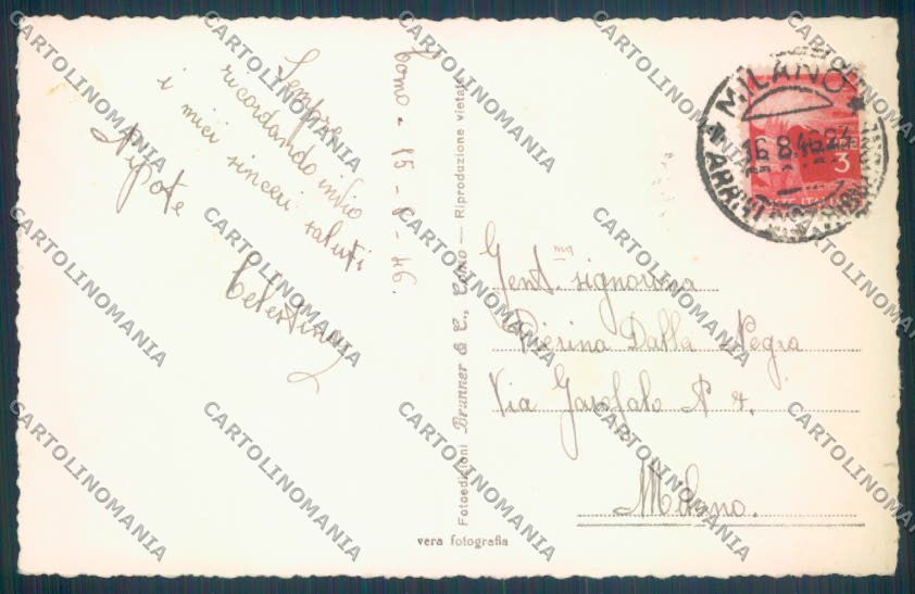 Como Città San Maurizio Foto cartolina LQ1333 – retro