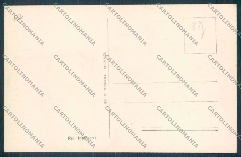 Como Città Tram Foto cartolina LQ1342 – retro