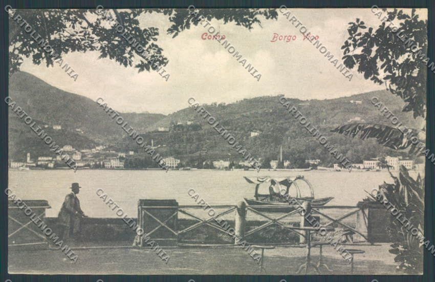Como Città Borgo Vico cartolina LQ1360 – fronte