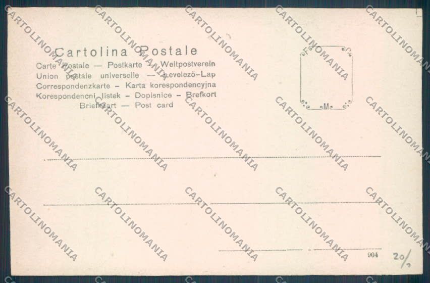 Como Città Borgo Vico cartolina LQ1360 – retro