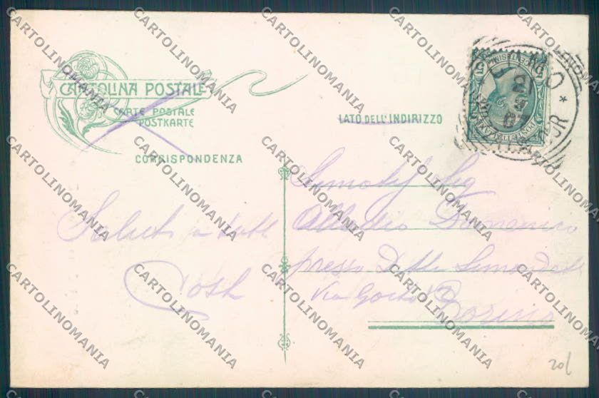 Como Città cartolina LQ1366 – retro