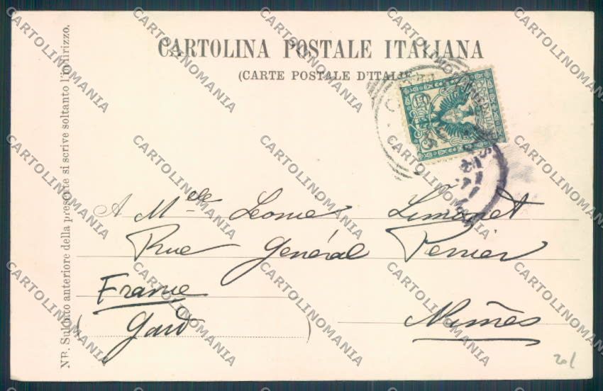 Como Città cartolina LQ1371 – retro
