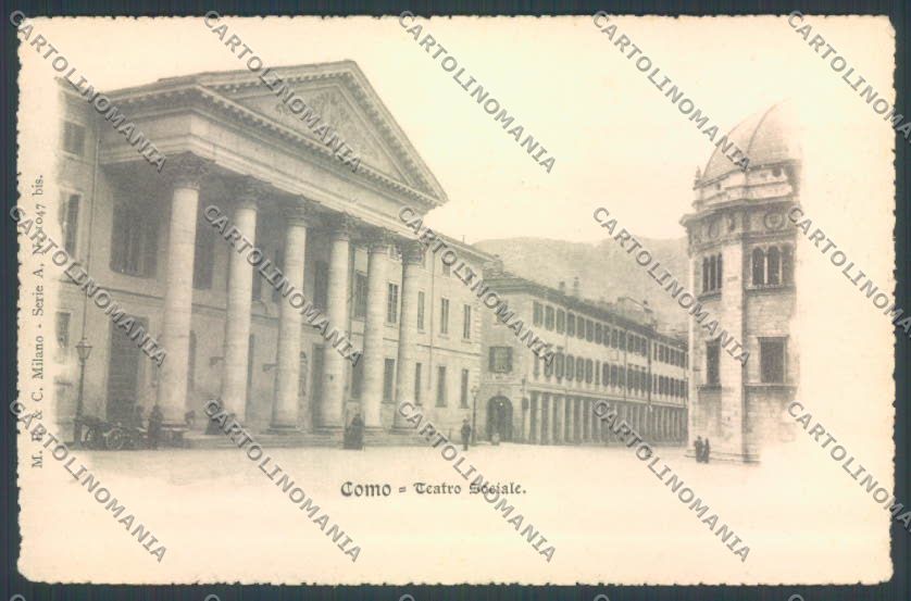 Como Città cartolina LQ1372 – fronte