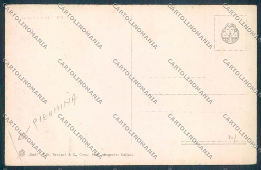 Como Città PIEGHINA cartolina LQ1374 – retro