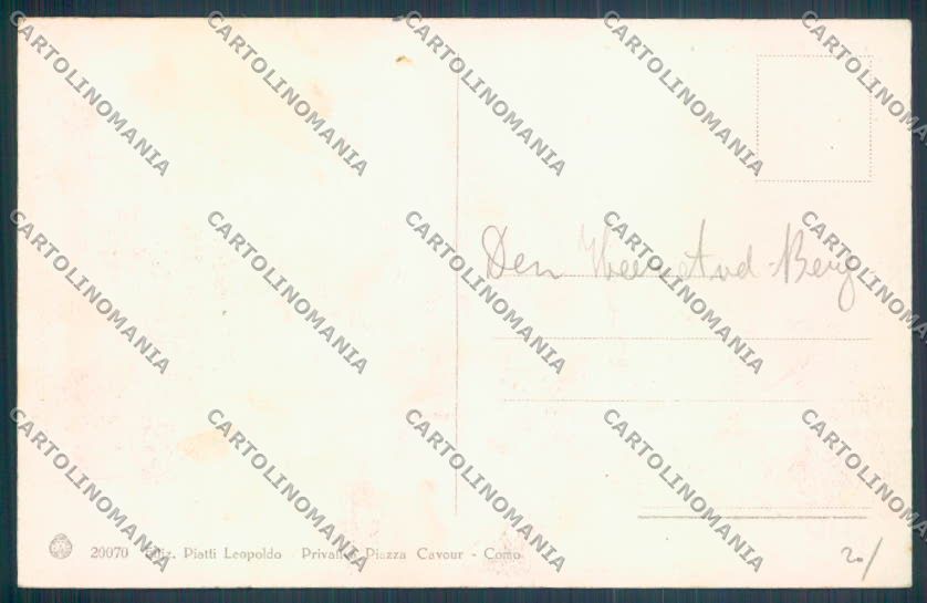 Como Città cartolina LQ1377 – retro