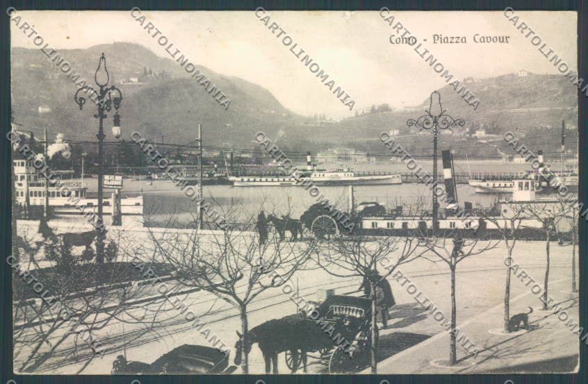 Como Città Battello STRAPPO cartolina LQ1379 – fronte