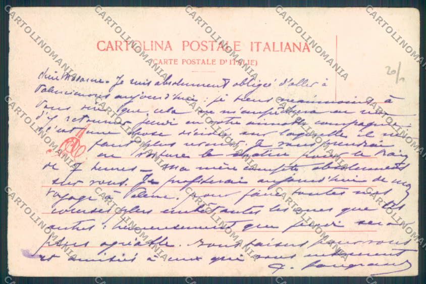 Como Città cartolina LQ1381 – retro