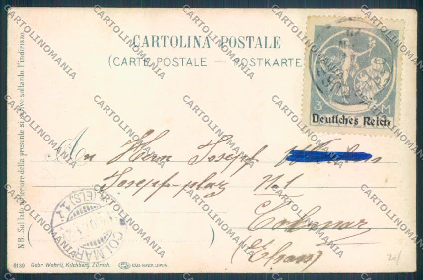 Como Città cartolina LQ1383 – retro