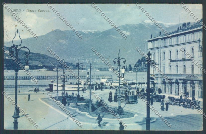 Como Città Tram cartolina LQ1394 – fronte