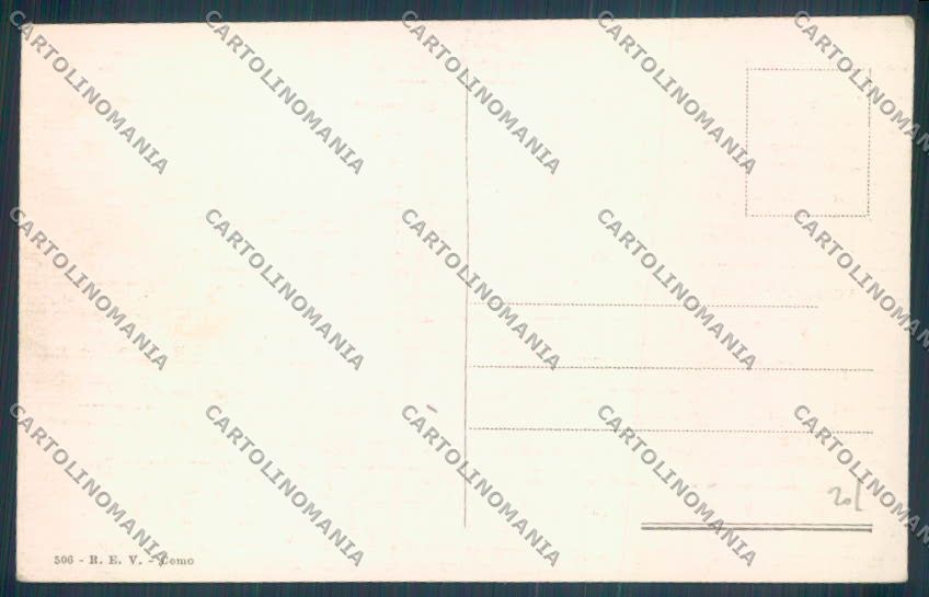 Como Città Tram cartolina LQ1396 – retro