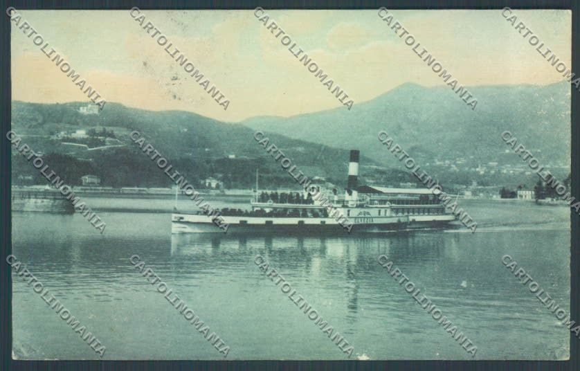 Como Città Battello cartolina LQ1405 – fronte