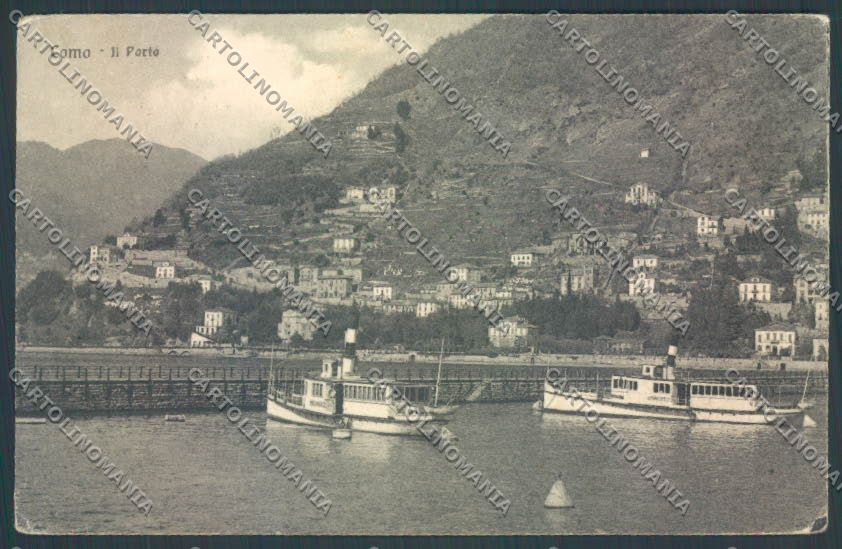 Como Città Battello cartolina LQ1407 – fronte