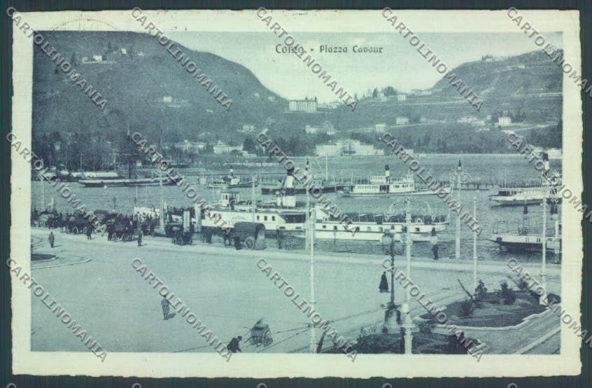Como Città Battello cartolina LQ1415 – fronte
