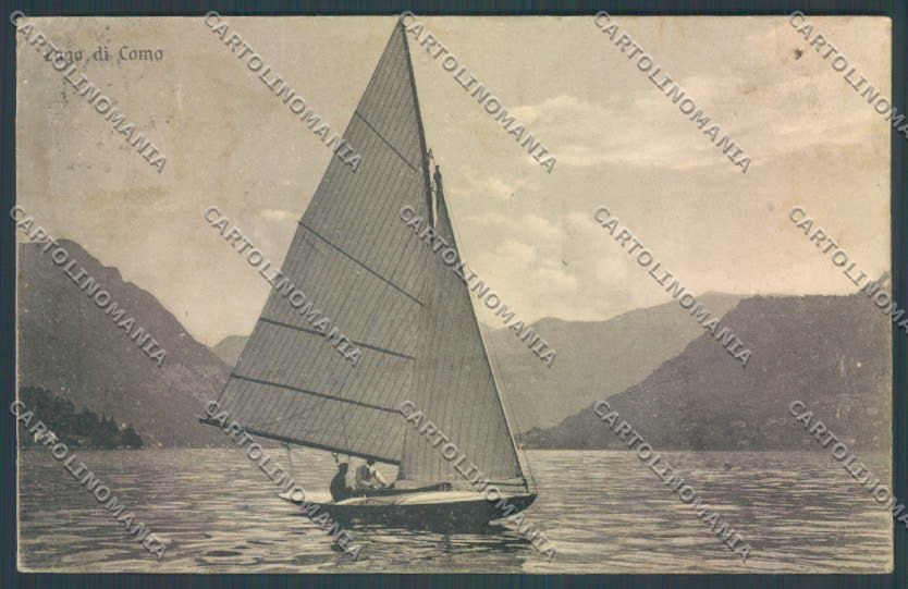 Como Lago di Barca cartolina LQ1417 – fronte