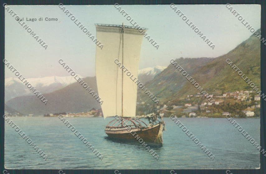 Como Lago di Barca cartolina LQ1418 – fronte