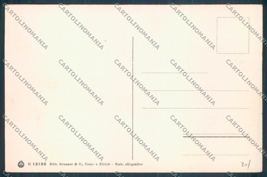 Como Lago di Barca cartolina LQ1418 – retro