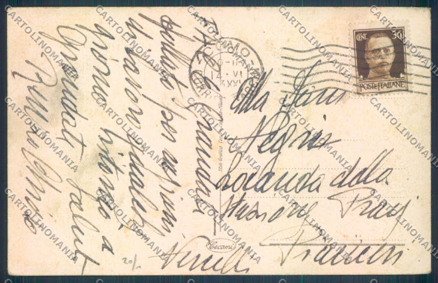 Como Città Saluti da cartolina LQ1423 – retro