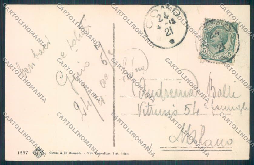 Como Città cartolina LQ1436 – retro