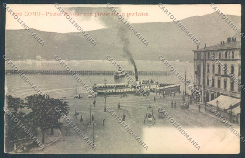 Como Città Battello cartolina LQ1439 – fronte