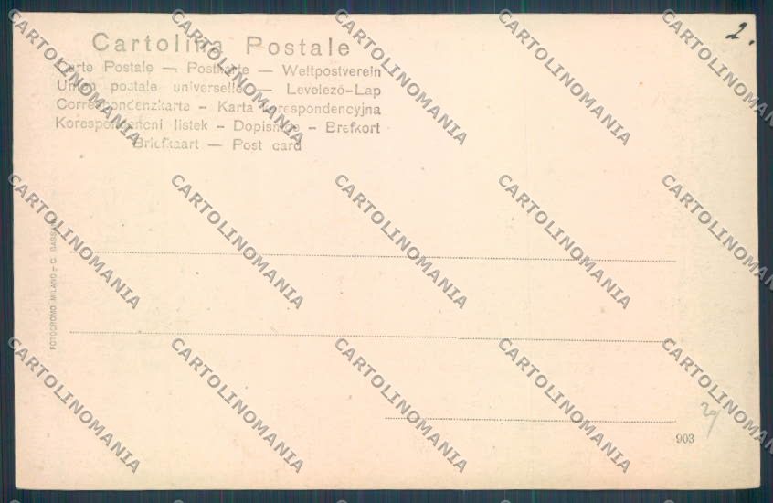 Como Città Battello cartolina LQ1439 – retro