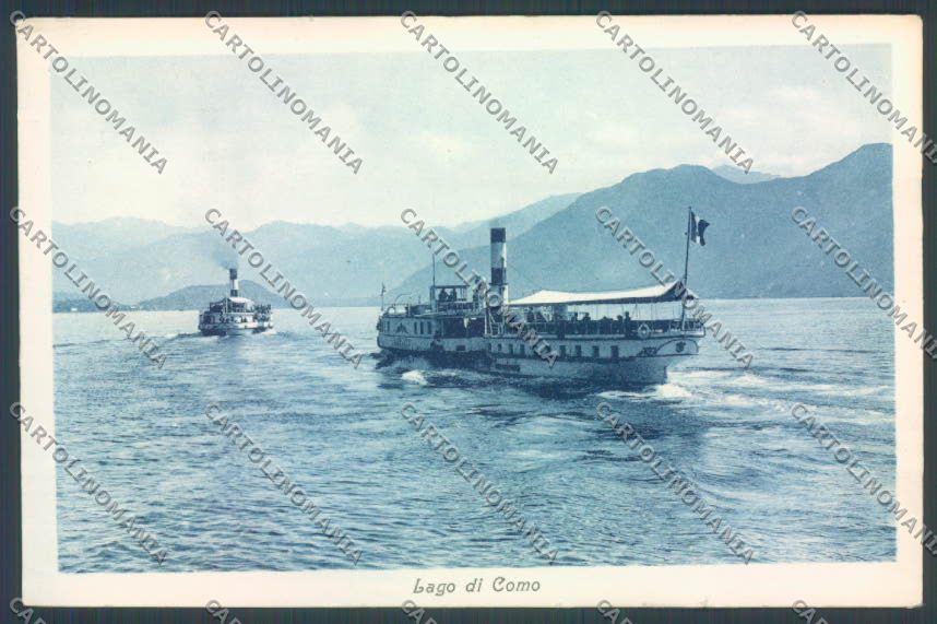 Como Lago di Battello STRAPPINO cartolina LQ1442 – fronte