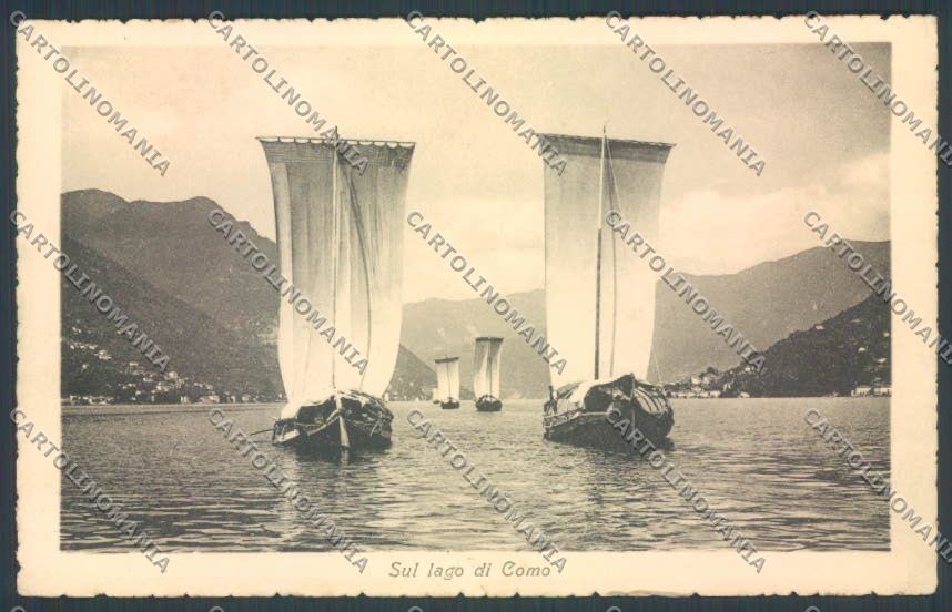 Como Lago di Barca cartolina LQ1444 – fronte