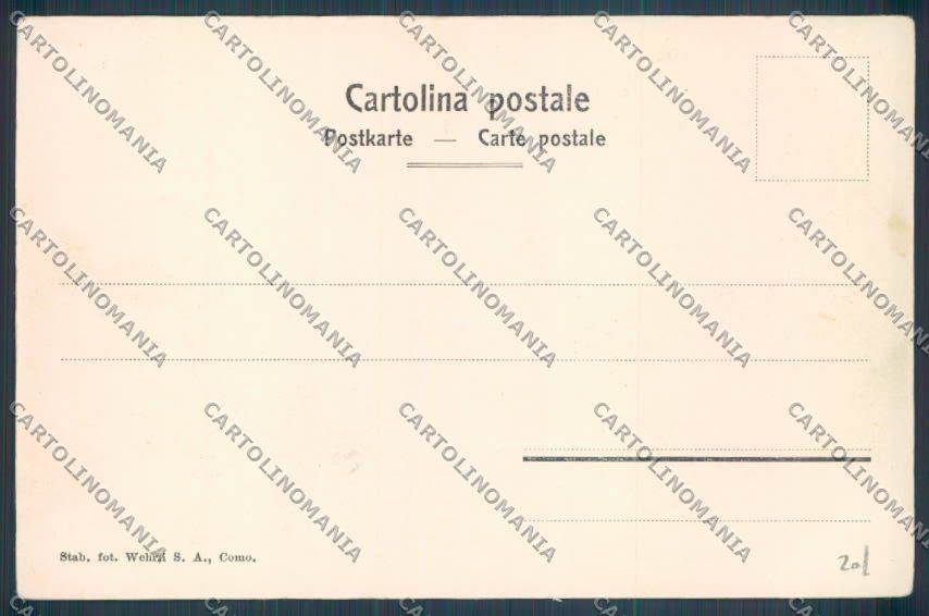 Como Città cartolina LQ1457 – retro