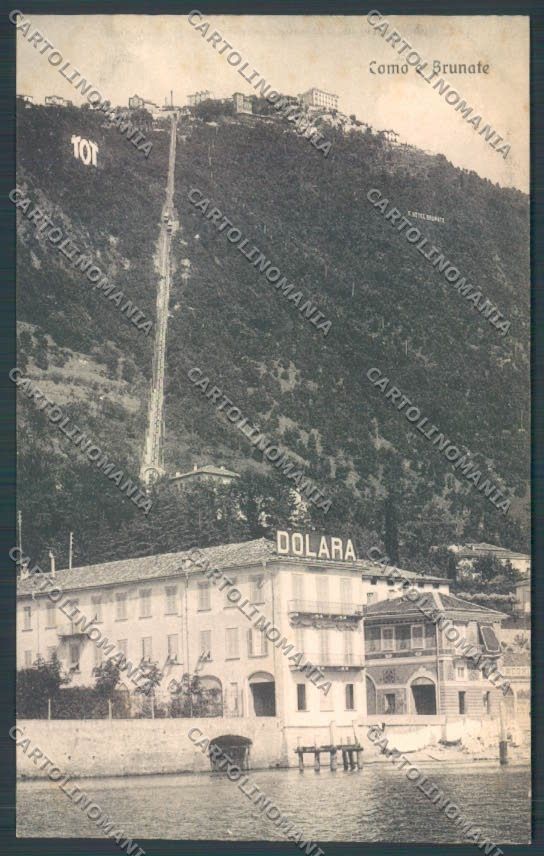 Como Città Brunate cartolina LQ1465 – fronte