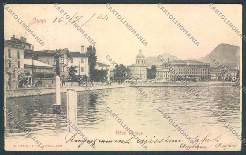 Como Città cartolina LQ1508 – fronte