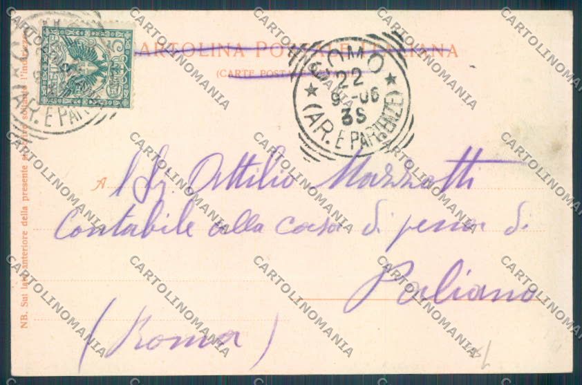 Como Città cartolina LQ1509 – retro